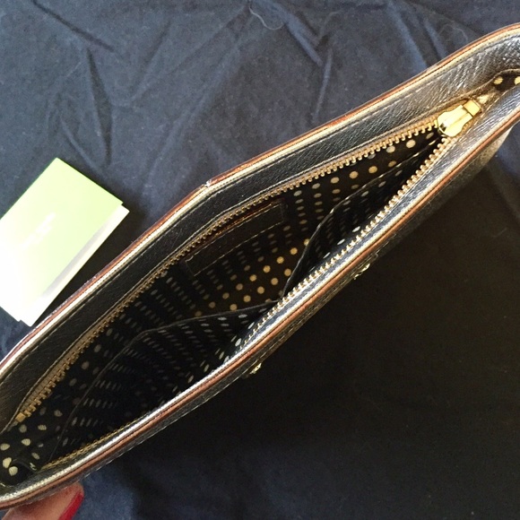 Kate Spade Metallic Clutch - Picture 3 of 4